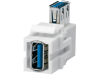 Гнездо USB-A 3.0 keystone